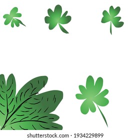 This is St. Patrick's Day Clover