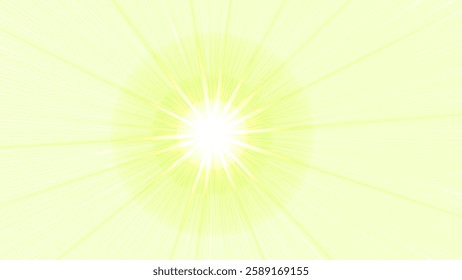 This vibrant abstract image features a striking red starburst design radiating outwards against a deep black background