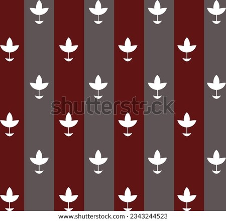This is wallpaper pattern with all over formet and three colour in the pattern one desing is white second colour broun and tha colour gre in the pattern and tow line this defrent colour and white pati