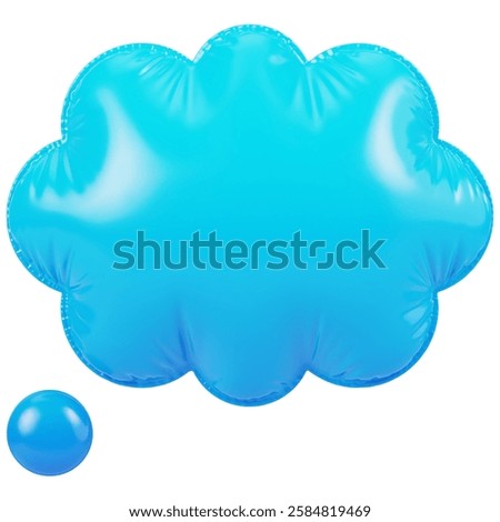 Thought Balloon Object 3D Icon Pack