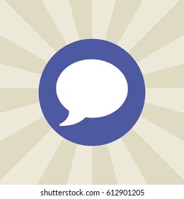 thought icon. sign design. gradient background