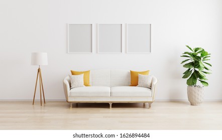 Download 3 Frames Mockup Living Room Hd Stock Images Shutterstock