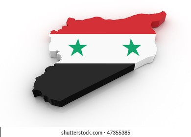 5,292 Syria Flag Map Images, Stock Photos & Vectors | Shutterstock