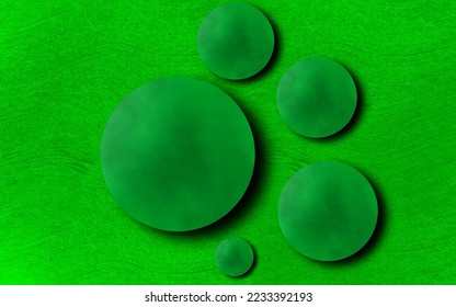 three dimensional round cutting board. for product photo presentations, food photos, and others. 3d rendering.