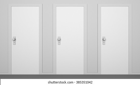 Three Doors - 3D