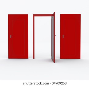 Three Doors, Only One Is Open On ?????