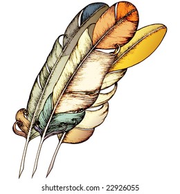 three feathers