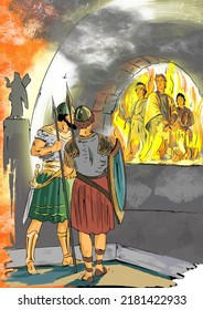 Three Men In The Fiery Furnace