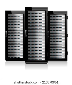 Ilustrasi Stok Server Rack 50625604 | Shutterstock