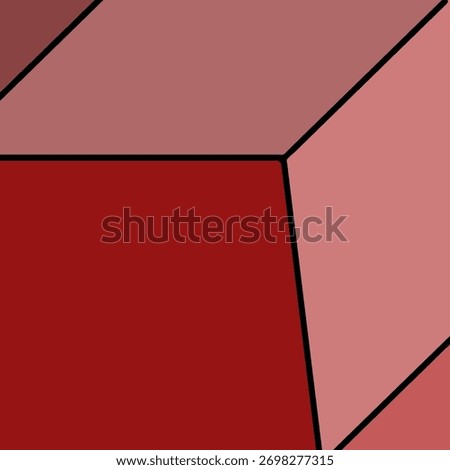 a three-dimensional geometric shape called a cube.