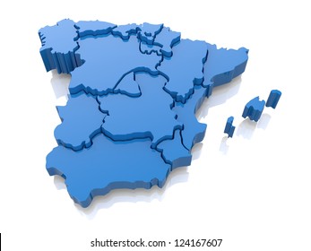 mapa 3d españa Espana Mapa 3d Images Stock Photos Vectors Shutterstock mapa 3d españa