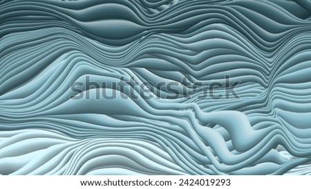 Three-dimensional rendering of an elegant navy blue pattern