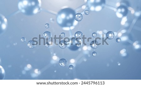 threitol molecular structure 3d, flat model, sugar alcohol, structural chemical formula view from a microscope