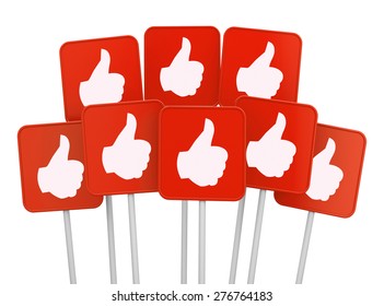 thumb up symbol