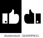 Thumbs up vector illustration in HD
