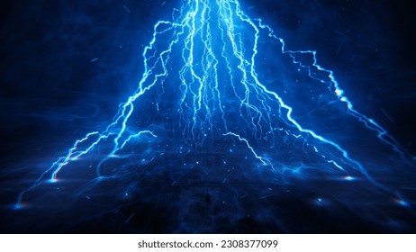 Thunder and Lightning Hit Effect