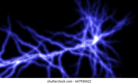 Thunderbolt Lightning Rendering Stock Illustration 647930422 | Shutterstock