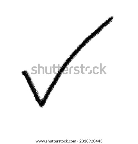 A tick mark, icon or concept for correctness, positivity or wellbeing.