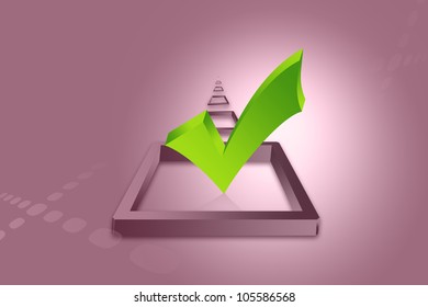 Tick sign