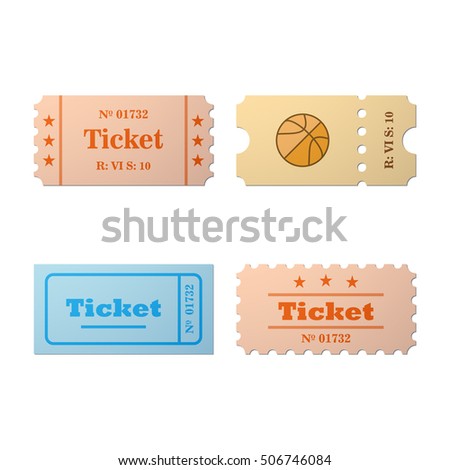 Ticket set icon