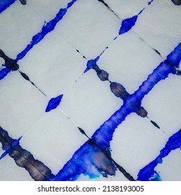 Tie Dye Blue Oriental Watercolor. Tie Dye Light Strip. Blue Stripe Ikat Texture. Blue Light Dyed Watercolour Pattern. Green Color Stripe Purple Effect. Shibori Dip Pattern. Tie Dye Design Texture