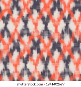 Tie Dye Chevron Seamless Pattern Classic Stock Illustration 1941402697