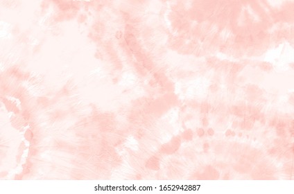 Tie Dye Dirty Ink Watercolor. Tie Dye Brush Washes. Pastel Pink Aquarelle Handicraft Wall. Abstract Mess Background. Tie Dye Soft Acrylic Artwork Pattern. Aztec Painted Canvas.