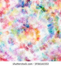 Tie Dye pattern background with Watercolor paint style