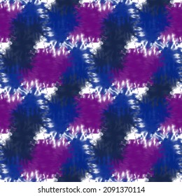 Tie dye patterns Batik brush seamless and repeat pattern design. Spiral Acrylic Illustration Pattern. Shibori. Orchid Smoke Fashion Abstract- 640.