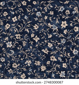 Tie dye and Shibori creative pattern on white canvas in high resolution
