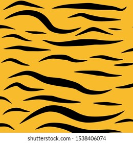 Tiger Background Orange Black Stock Illustration 1538406074 | Shutterstock