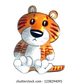 animated tiger toy
