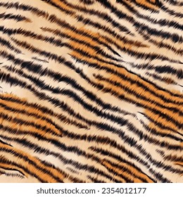 tiger stripes new wave animal skin design