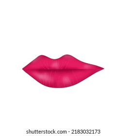 Tightly Closed Pinky Lips Illustration Stock Illustration 2183032173 ...