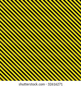 A tightly woven yellow and black stripes texture that works as a seamless pattern in any direction.  Great for both print and web designs.