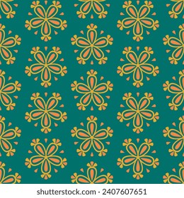 Tile green seamless floral for decoration or wallpaper or backgrounds, blogs, www, scrapbooks, party or baby shower invitations and elegant - Powered by Shutterstock