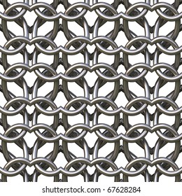 Tiling Texture - Hauberk Made Of Hearts