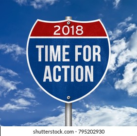 Time for action - 3d illustration