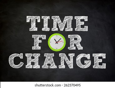 Time Change Concept Stock Illustration 262370495