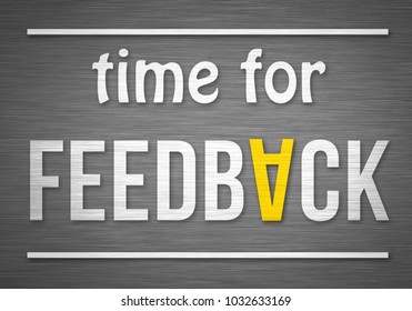 Time for Feedback - silverboard concept