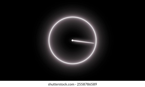 time icon set. time and clock thin line style icon. vector illustration. Alarm icon. 