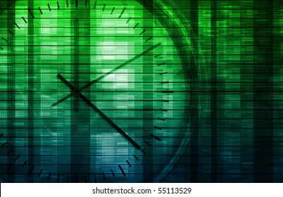 Time Management Concept as a Abstract Background