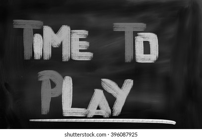 Time To Play Concept