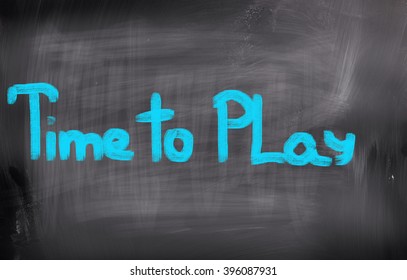 Time To Play Concept