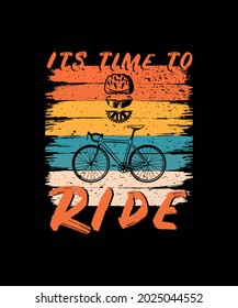 Time Ride T Shirt Design Stock Illustration 2025044552 | Shutterstock