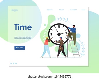 Deadline Work Web Concept Employee Sleeping Stock Vector (Royalty Free ...