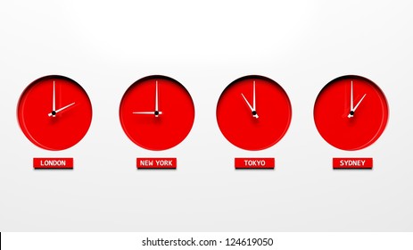 Time Zone Clocks