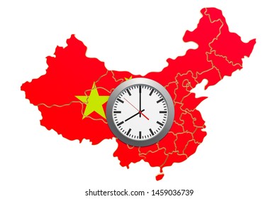 China Time Zone Images Stock Photos Vectors Shutterstock