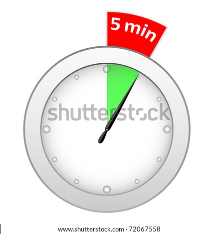 timer 5 minutes stock illustration 72067558 shutterstock