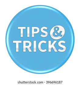 tips button isolated
